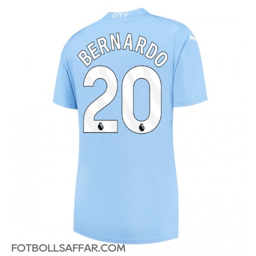 Manchester City Bernardo Silva #20 Hemmatröja Dam 2023-24 Kortärmad